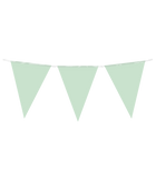 Vlaggenlijn - 10 meter - pastel groen