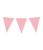 Vlaggenlijn - 10 meter - pastel roze