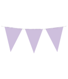 Vlaggenlijn - 10 meter - pastel paars