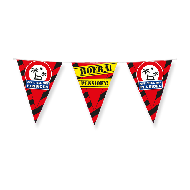 Pensioen Vlaggenlijn - 10 meter