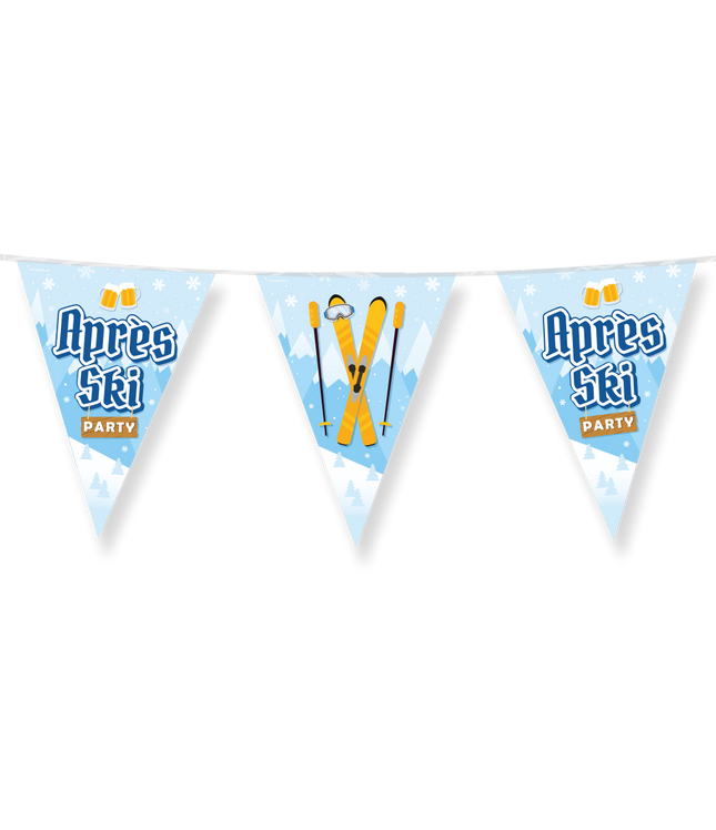 Vlaggenlijn Après ski - 10 meter