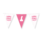 Vlaggenlijn - Same penis forever - 10 meter