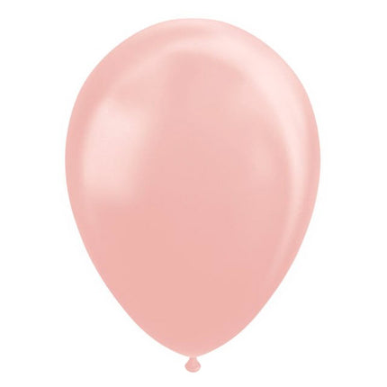 Ballonnen - 10 stuks - 30 cm - Rose goud metallic