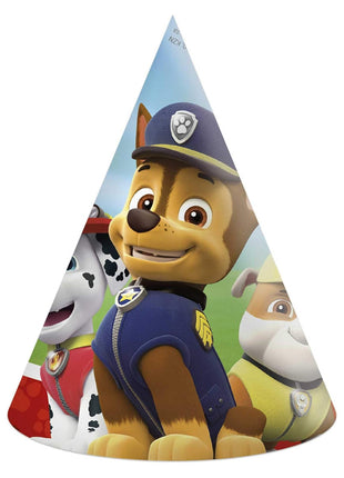 Paw Patrol Paper Hats - Pack of 6