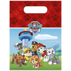 Paw Patrol plastic uitdeelzakjes - 6 stuks - 20,5 x 16,5 cm