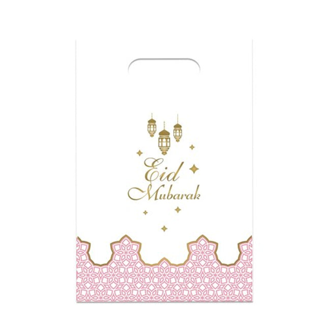 Uitdeelzakjes (plastic) - 6 stuks - Eid Mubarak