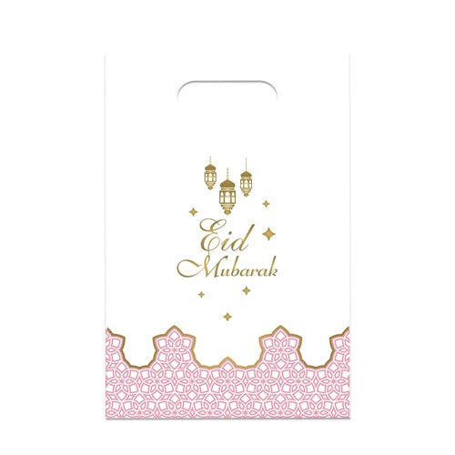 Uitdeelzakjes (plastic) - 6 stuks - Eid Mubarak