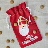 Pepernotenzakje Dank u Sinterklaasje - 15 x 25 cm
