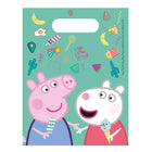 Peppa Pig uitdeelzakjes - 6 stuks