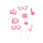 Photobooth props - Same penis forever - 8 stuks