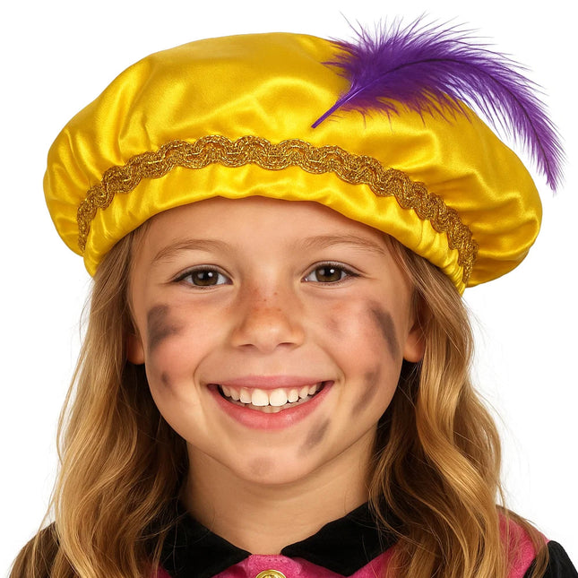 Pietenmuts kind - geel