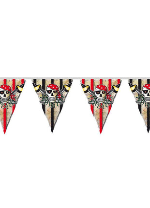 Pirate bunting - 6 meters