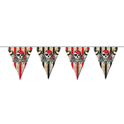 Pirate bunting - 6 meters