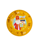 Sinterklaas plates - 8 pieces