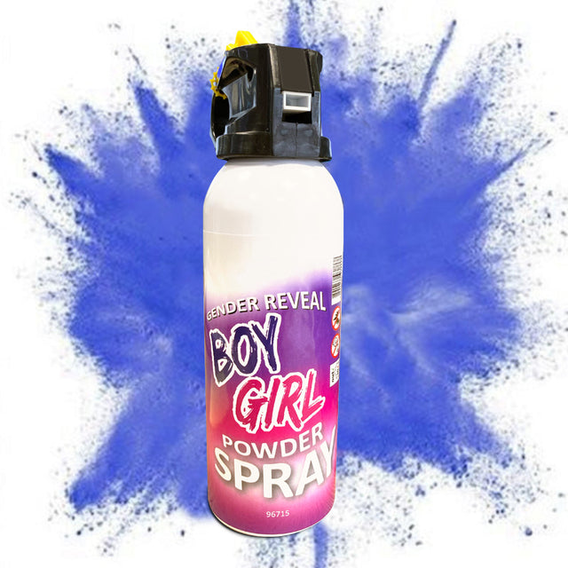 Brandblusser Gender Reveal - blauw