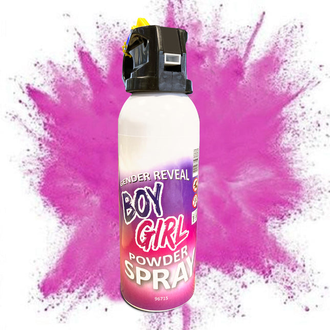 Brandblusser Gender Reveal - roze