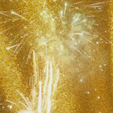 Gouden plastic champagneglas