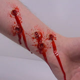 Grimas Latex Prosthetic Wounds - Kogelgaten (5 stuks) - Nepwonden