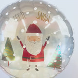 Folieballon 'Let it snow' - 45 cm - Holly Jolly