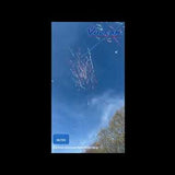 Confetti streamers ROOD WIT BLAUW - 3 stuks
