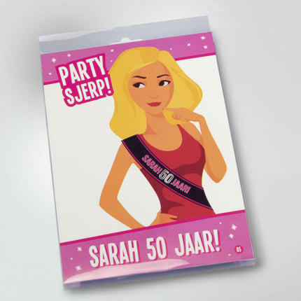 Sarah Sjerp - 50 jaar