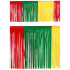 PVC folie guirlande rood/geel/groen - 6 m x 30 cm - Brandvertragend