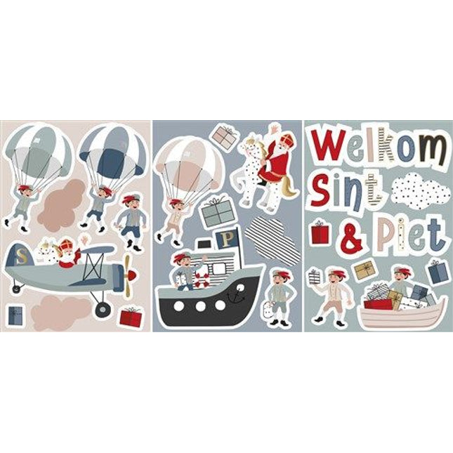 Sint & Co raamstickers