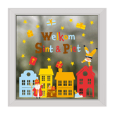 Sinterklaas raamstickers