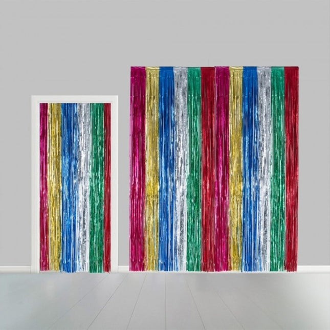 Foliegordijn - 240 x 100 cm - Regenboog