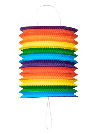 Regenbogenlaterne - Papier - 20 cm