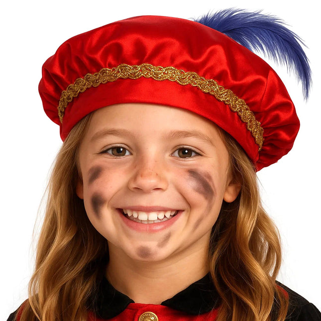 Pietenmuts kind - rood