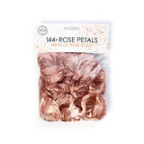Rozenblaadjes roségoud metallic (144 stuks)