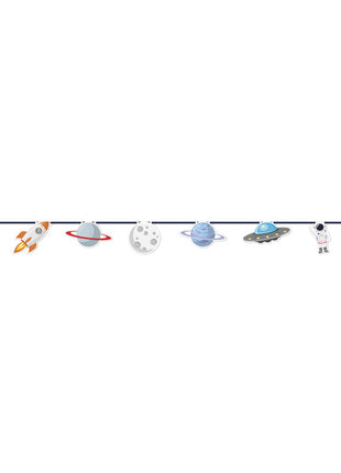 Space Space Paper Garland - 2.1 meters