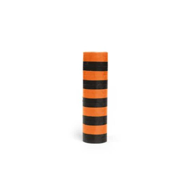 Serpentines - 1 rol - oranje/zwart