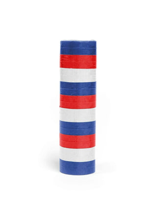 Streamers - 1 roll - red/white/blue