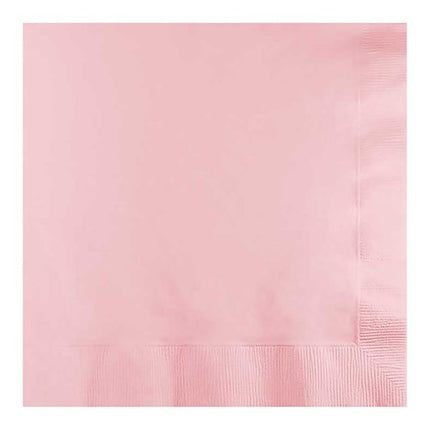 Servetten - 20 stuks - 33 x 33 cm - roze