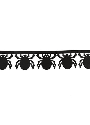 Halloween - Paper Garland Spiders - 6 meters