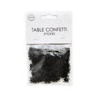 Halloween - Table confetti black spiders - 14 grams