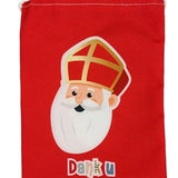 Pepernotenzakje Dank u Sinterklaasje - 15 x 25 cm