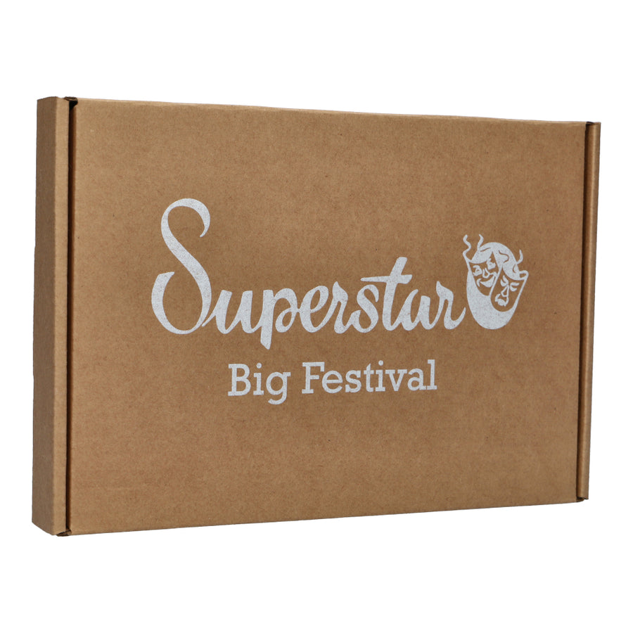Superstar Big festival Pro kit voor glittertattoos
