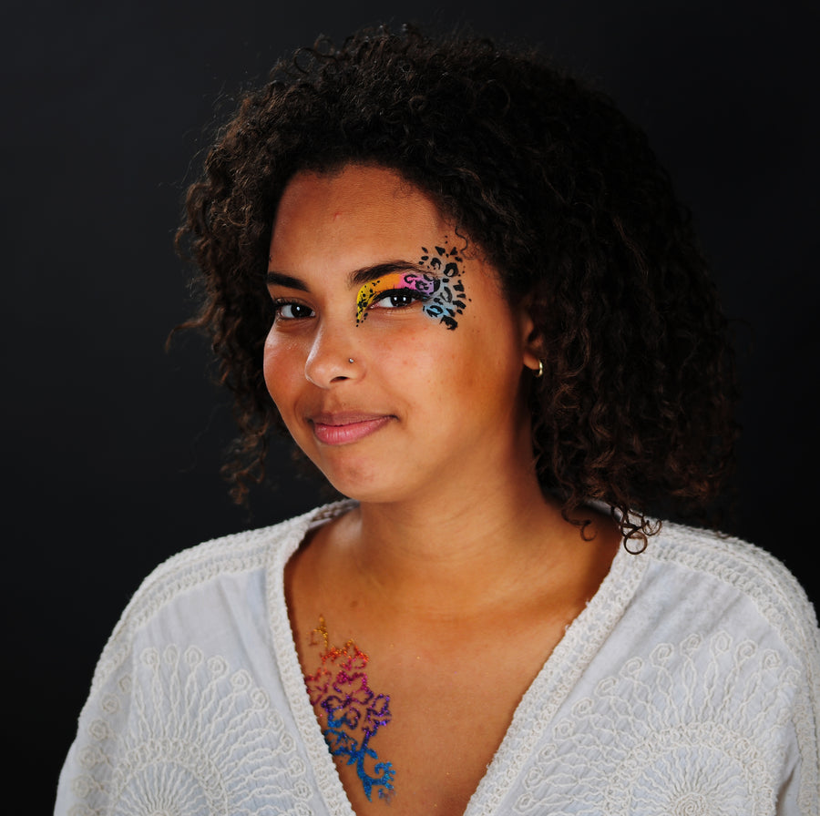 Superstar Big festival Pro kit voor glittertattoos