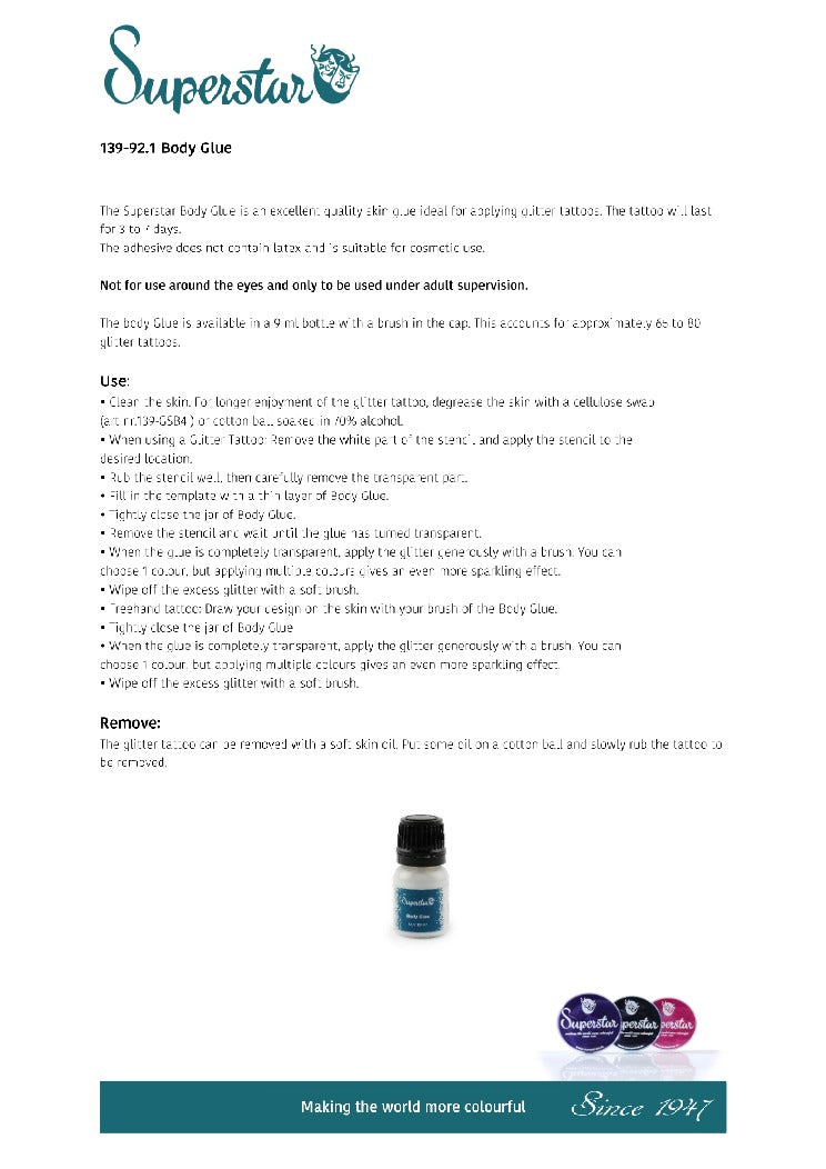 Superstar Body glue - 9 ml