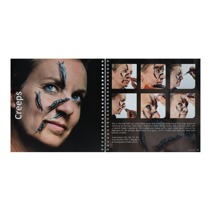 Superstar Boek 'Fearsome Faces' (Matteo Arfanotti) (Engelstalig)