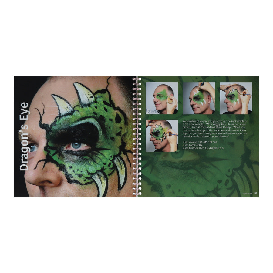 Superstar Boek 'Syllie Faces' (Syl Verberk) (Engelstalig)