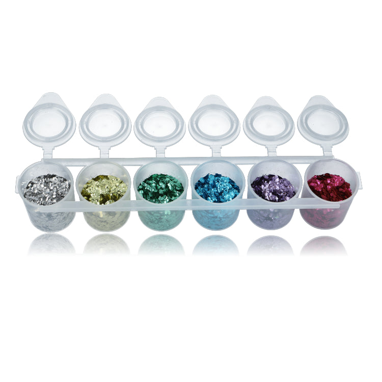 Superstar Chunky glitter 6-pack biologisch afbreekbaar - 100 ml totaal