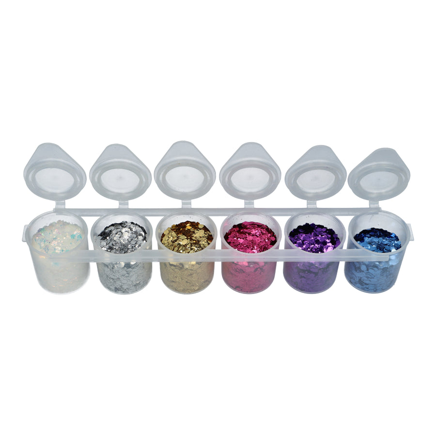 Superstar Chunky glitter 6-pack Glamour - 130 ml
