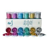 Superstar Chunky glitter 6-pack Laser - 130 ml
