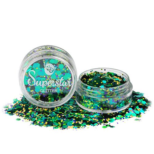 Superstar Chunky glitter Peacock - 8 ml