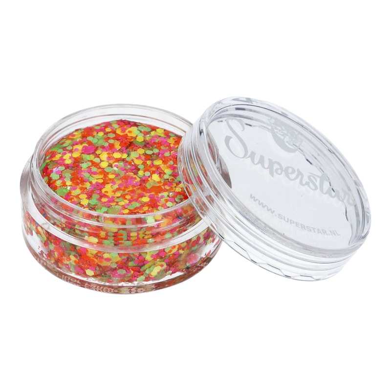 Superstar Chunky glittercrème Fluor Fantasy - 10 ml