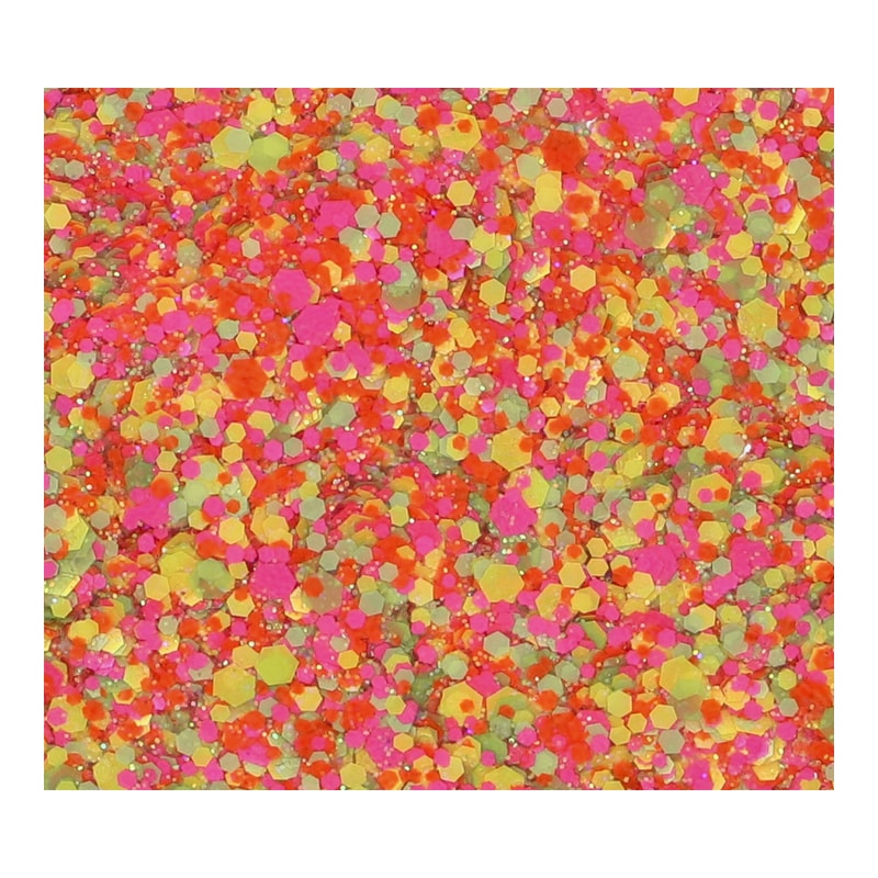 Superstar Chunky glittercrème Fluor Fantasy - 10 ml